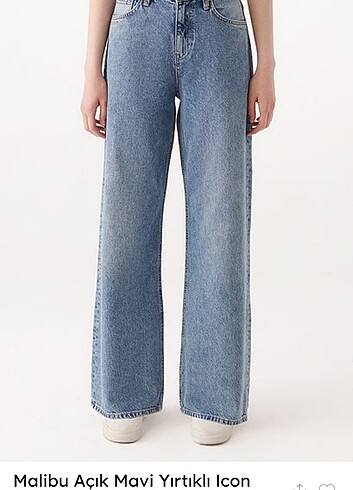 Mavi high rise wide leg jean