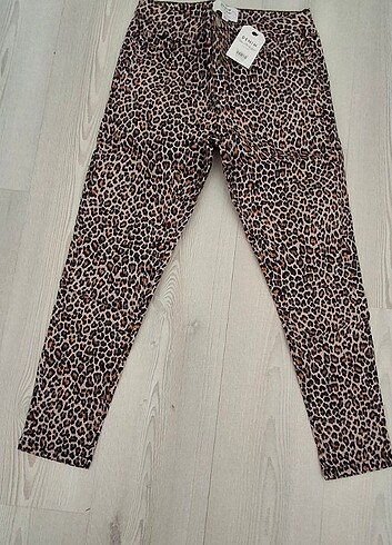 Bayan dar paça pantolon -Lycrali kumaş  - Görsel 2