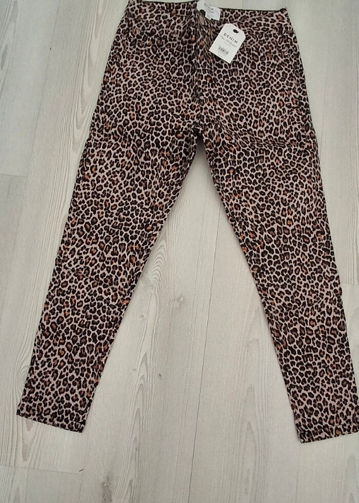 Bayan dar paça pantolon -Lycrali kumaş  - Görsel 2