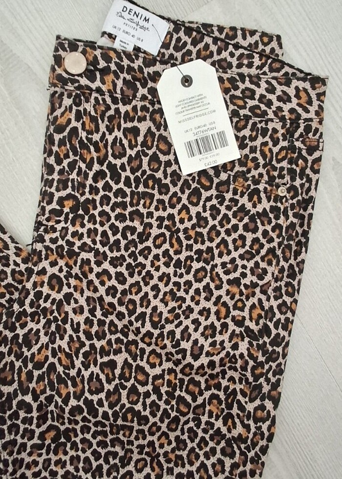 Bayan dar paça pantolon -Lycrali kumaş  - Görsel 4