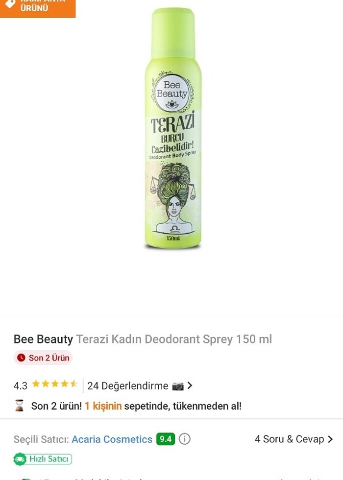 Bayan deodorant cesitleri - Görsel 5