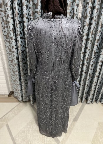 Tesettür abiye elbise Arma cool - Görsel 5