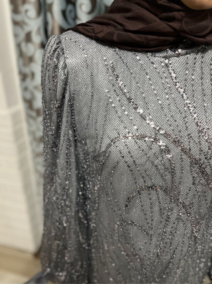 Tesettür abiye elbise Arma cool - Görsel 3