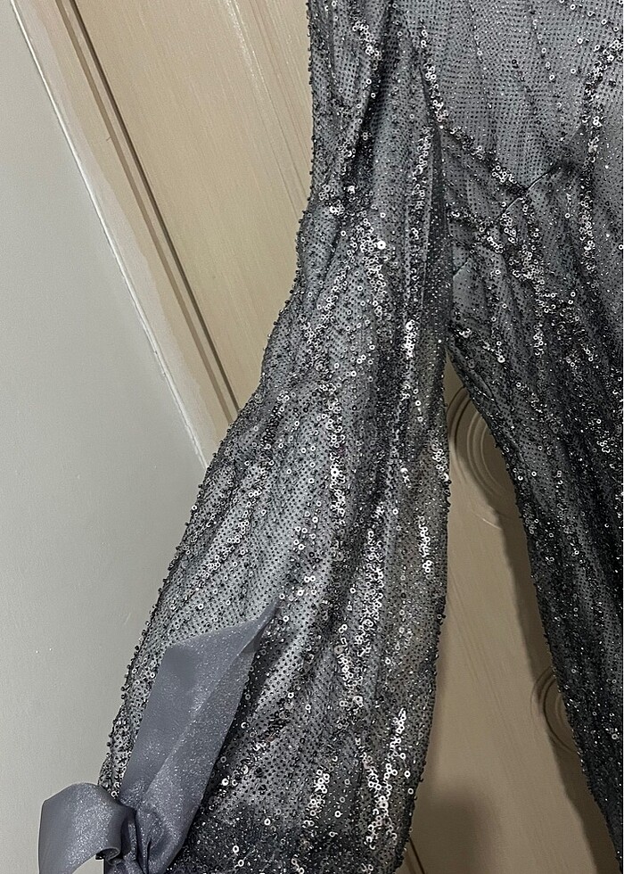 Arma cool tesettür abiye - Görsel 3