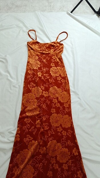 xs Beden turuncu Renk Y2k vintage elbise