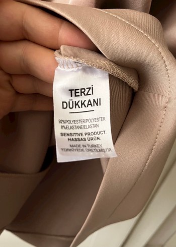 l Beden camel Renk Terzi dükkanı