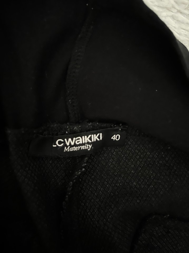 Gri Kumaş Kemerli Kadın Pantolon - Görsel 2