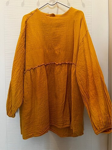 xl Beden sarı Renk LCW modest