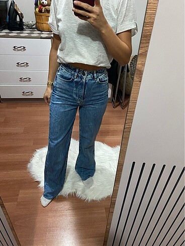 Zara Yüksek bel jean