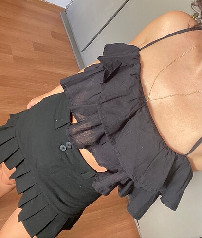 Bershka Bershka kısa üst top