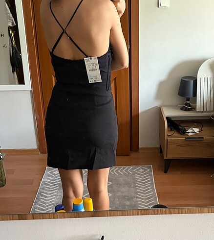 xs Beden Zara mini şık elbise