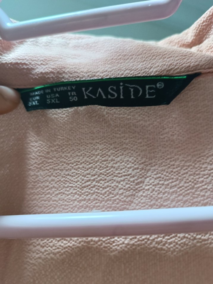 Bej Uzun Kollu Kadın Gömlek - Görsel 3