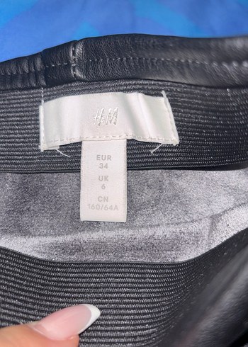 h&m deri etek - Görsel 2