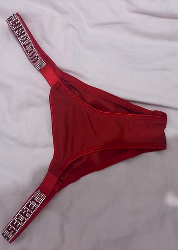 Kırmızı Parlak Midi Kadın İç Çamaşırı - Görsel 3