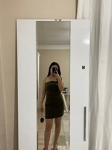 Zara Straplez elbise