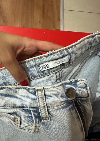 Gri Dar Kesim Midi Boy Kadın Kot Pantolon - Görsel 3