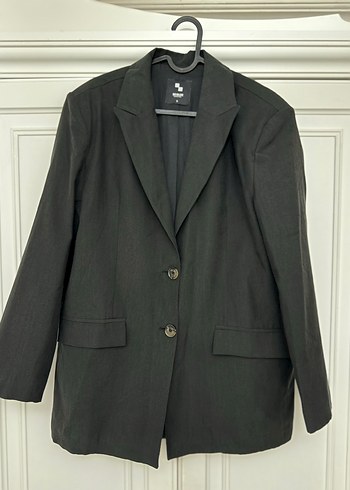 Mango Sik Siyah Tek Dugmeli Blazer Ceket