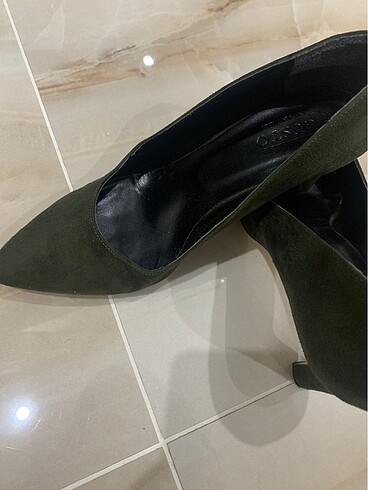39 Beden haki Renk Klasik topuk