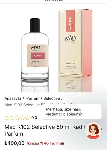 Zara ISANA Kadın Parfüm Deodorant ve MAD Kadın Parfüm