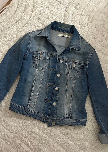 s Beden mavi Renk Mavi Kadın Denim Ceket