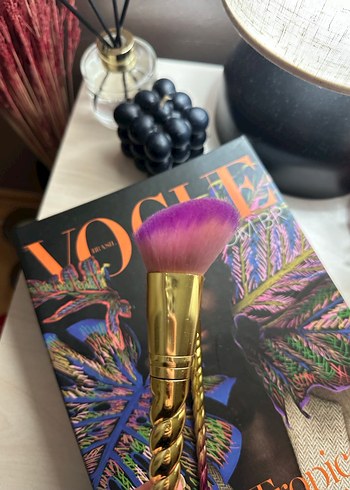 Renkli Unicorn Makyaj Fırçası Seti - Görsel 3