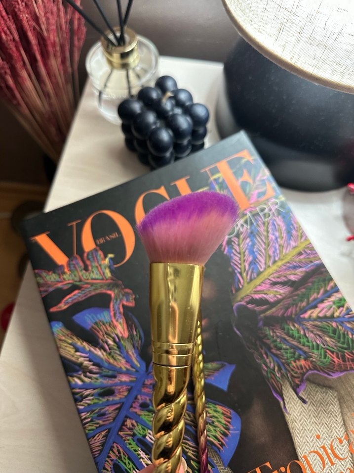 Renkli Unicorn Makyaj Fırçası Seti - Görsel 3