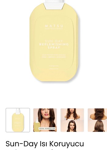 MATSU Isı Koruyucu Sprey - Görsel 4