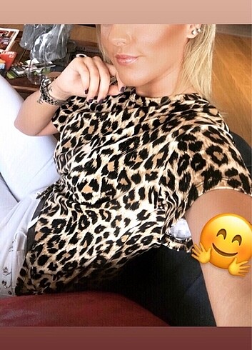 leopar tshirt