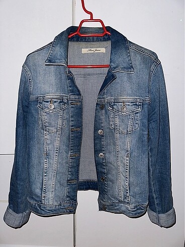 s Beden mavi denim ceket
