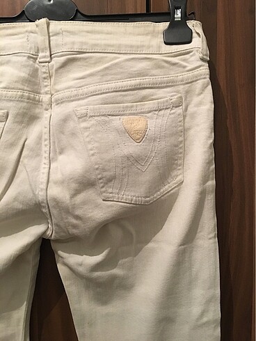 38 Beden beyaz Renk Morgan pantolon