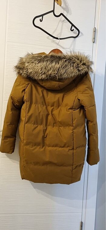 34 Beden camel Renk Mudo şişme mont