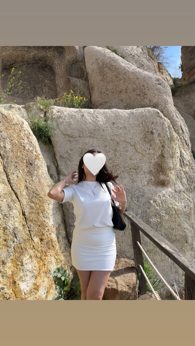 trendyolmilla beyaz elbise - Görsel 3