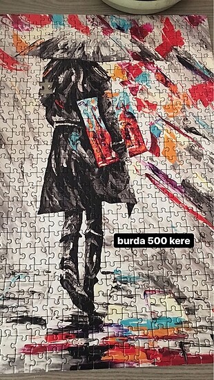  500 parçalık yapboz