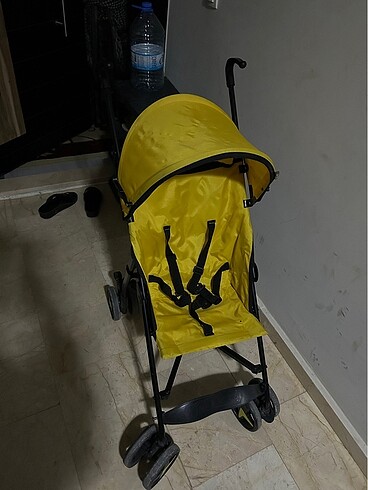 15-36 kg Beden sarı Renk Soobe baston bebek arabası