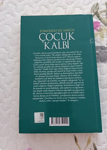 Çocuk Kalbi - Edmondo De Amicis - Görsel 2
