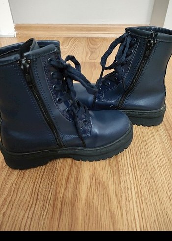 Kız Çocuk Lacivert Lastik Bot - Görsel 3