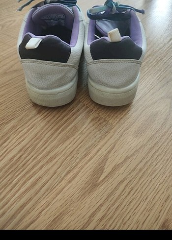 Kız Çocuk Mor Bağcıklı Spor Ayakkabı - Görsel 3