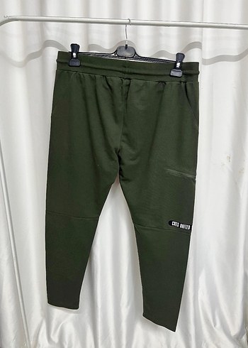 Kemerli Koyu Yeşil Erkek Outdoor Eşofman Altı - Görsel 2