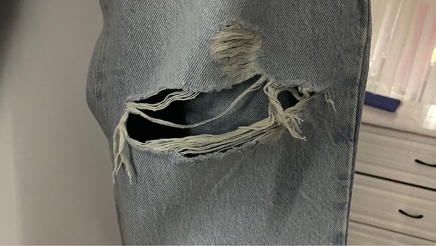 40 Beden mavi Renk Zara Jean