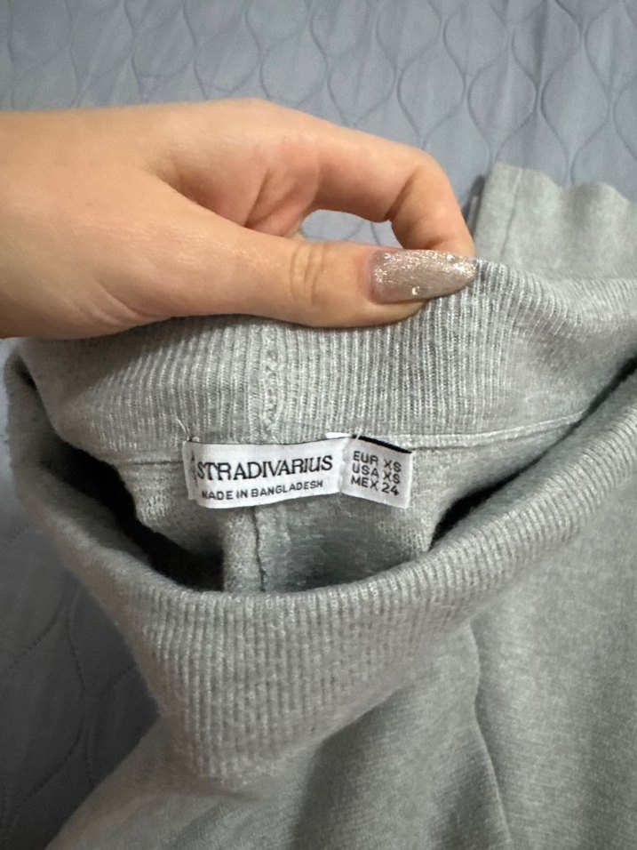 Stradivarius Gri Alt - Görsel 2