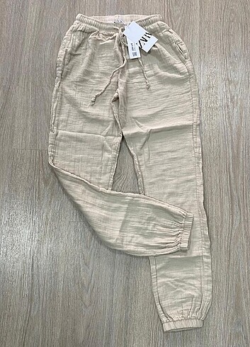 xl Beden camel Renk Zara Jogger Pantolon