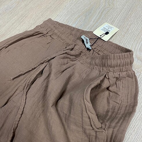 xl Beden Keten Pantolon