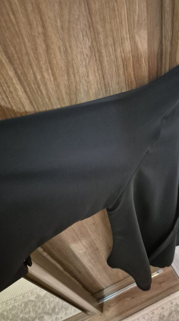 Taş  Detaylı Siyah Uzun Kollu Gömlek - Görsel 4