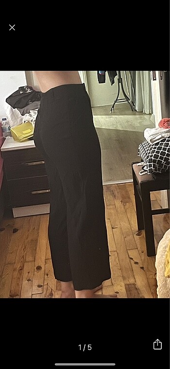Stradivarius keten pantolon