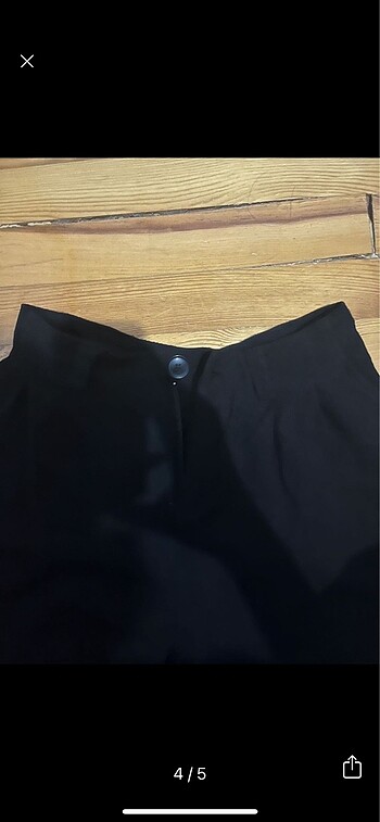 xs Beden siyah Renk Stradivarius keten pantolon