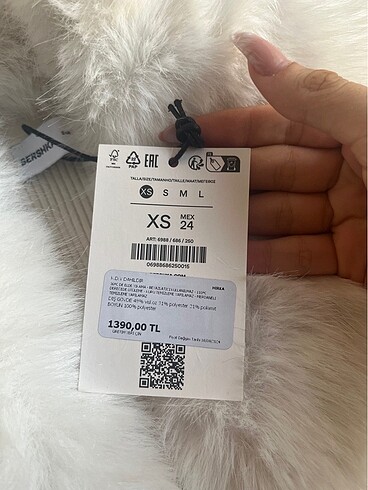 Bershka Kürklü bluz