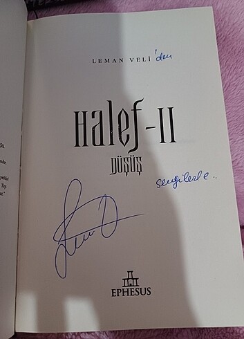  Beden İmzalı Halef serisi Leman Veli 