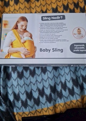 Duux %100 Pamuk Bel Destekli Bebek Slingi - Görsel 4