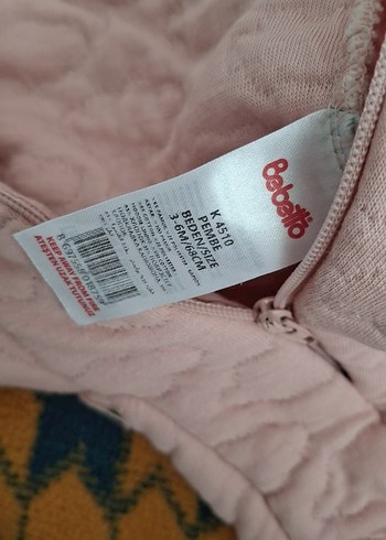 Kapüşonlu Pembe  Bebek Tulumu - Görsel 4