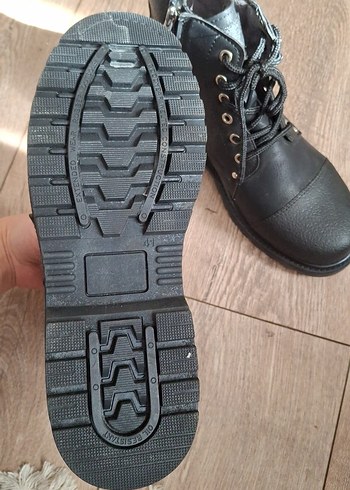 Siyah Bağcıklı Erkek Biker Bot - Görsel 4